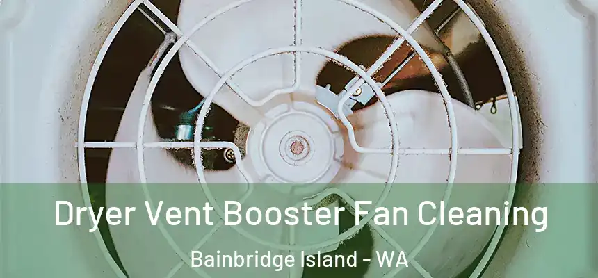  Dryer Vent Booster Fan Cleaning Bainbridge Island - WA