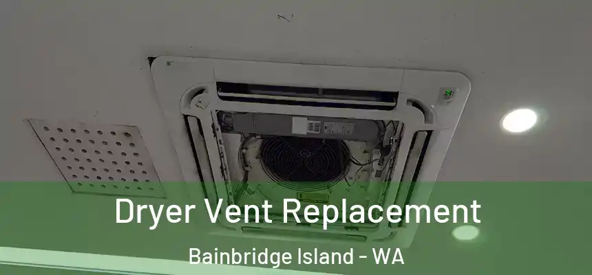 Dryer Vent Replacement Bainbridge Island - WA