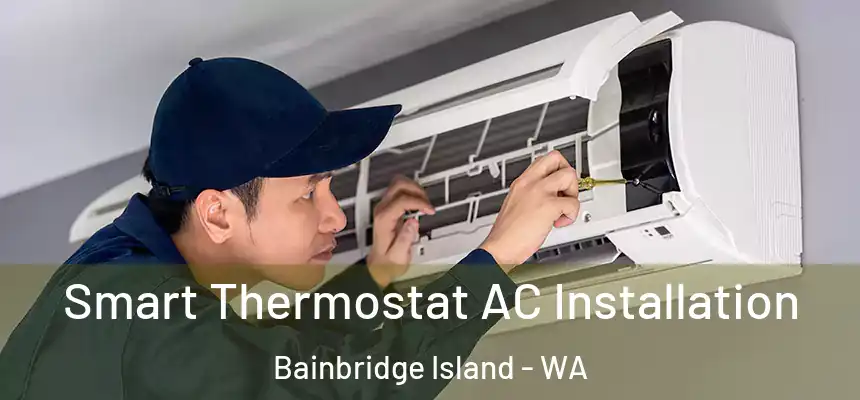  Smart Thermostat AC Installation Bainbridge Island - WA